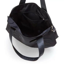 Cargar imagen en el visor de la galería, Hello Kitty Black Expandable Travel Tote Bag – Waterproof Weekender & Gym Duffel Bag