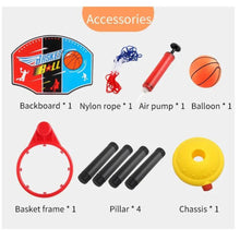 Load image into Gallery viewer, Basketball-Practice Kit for Kids | Adjustable Stand Suitable For All Ages