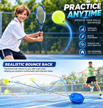 Load image into Gallery viewer, ProBounce™ Solo Tennis Trainer – Rebound Practice System