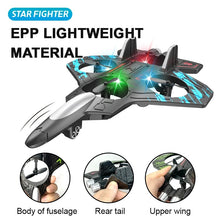 Cargar imagen en el visor de la galería, Star Fighter ™ | RC Foam Jet Plane with Lights & Stunts