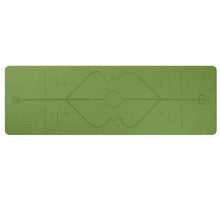 Cargar imagen en el visor de la galería, Esterilla de yoga BodySmarty™ (ecológica y con sistema de alineación)