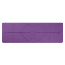 Cargar imagen en el visor de la galería, Esterilla de yoga BodySmarty™ (ecológica y con sistema de alineación)