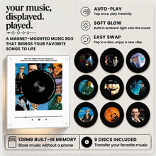 Load image into Gallery viewer, Limited Edition Frank Sinatra Vinyl Magnet – Top 9 Hits
