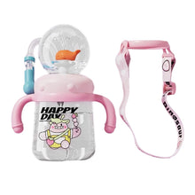 Cargar imagen en el visor de la galería, Whale Fountain™ Kids Tumbler — Leak-Proof Water Cup with Squirt Straw
