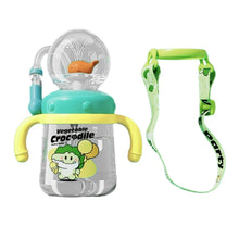 Cargar imagen en el visor de la galería, Whale Fountain™ Kids Tumbler — Leak-Proof Water Cup with Squirt Straw
