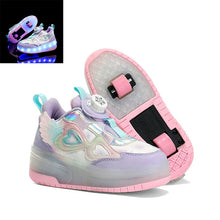 Load image into Gallery viewer, BodySmarty™RolliGlide Shoes  | Walk, Roll, and Glow!
