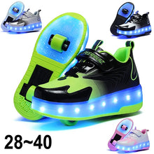 Load image into Gallery viewer, BodySmarty™RolliGlide Shoes  | Walk, Roll, and Glow!
