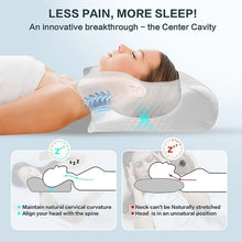 Lade das Bild in den Galerie-Viewer, Smartfit Cervical Pillow™ | Ihr Schlüssel zu erholsamem Schlaf
