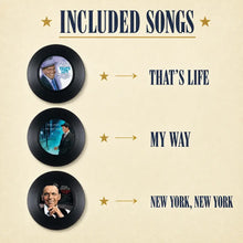 Load image into Gallery viewer, Limited Edition Frank Sinatra Vinyl Magnet – Top 9 Hits
