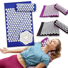 Load image into Gallery viewer, BodySmarty™ Acupressure Mat &amp; Pillow
