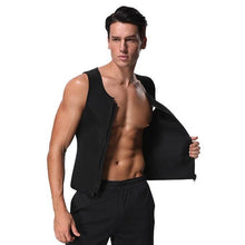 Load image into Gallery viewer, Bodysmarty™ Sweat Shaping Polymer Sauna Zippered Vest
